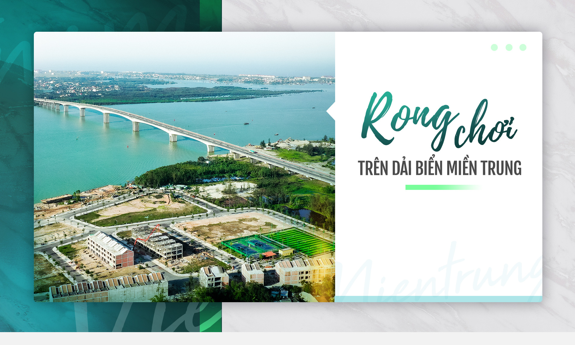 Rong chơi trên dải biển miền Trung