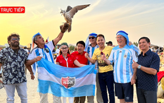 Trực tiếp: Bùng nổ không khí trước trận chung kết World Cup 2022 giữa Pháp - Argentina