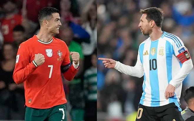 Ronaldo gây sốt khi lẩm bẩm ‘tự khích lệ’ trước cú đá phạt - Ảnh 2.