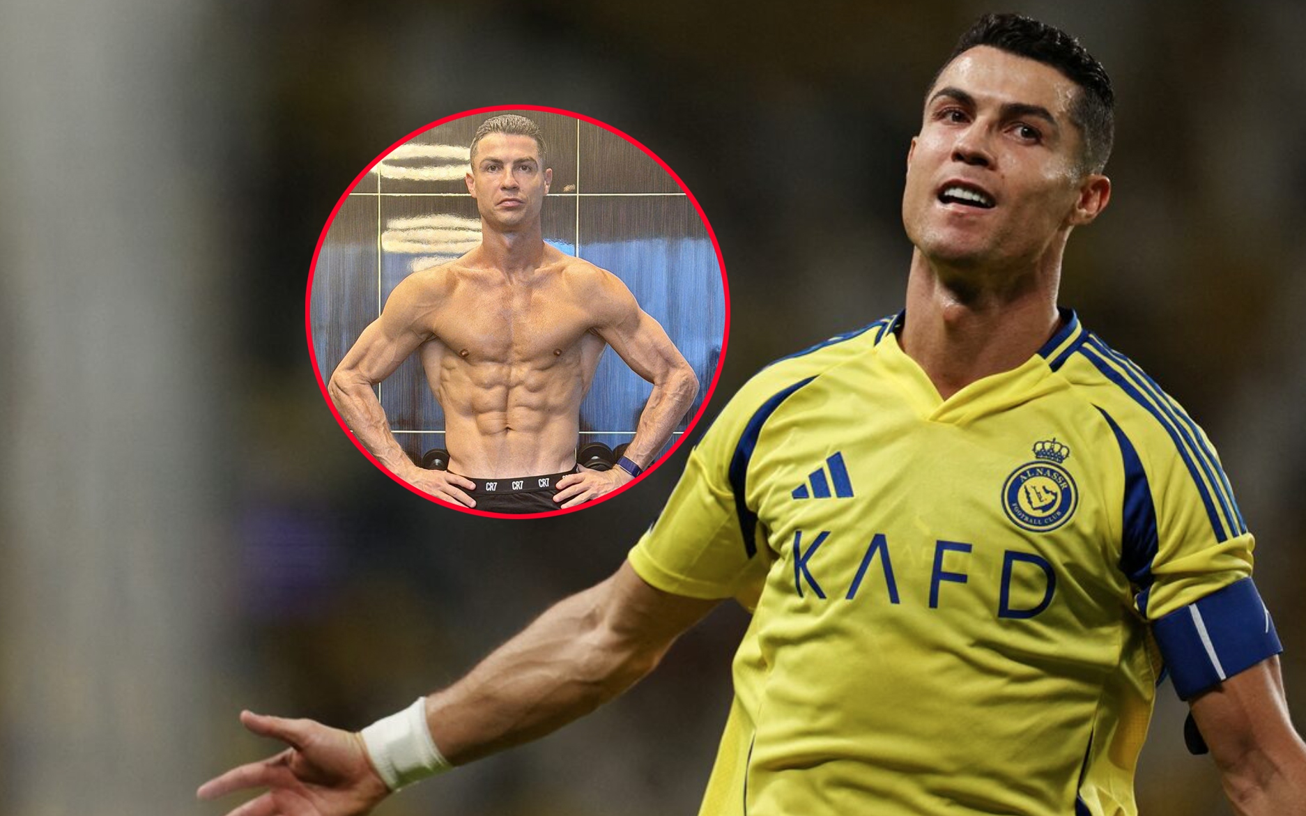 Ronaldo vào vai ông già Noel ‘tặng quà’ Joao Felix trước đêm Giáng sinh - Ảnh 1.