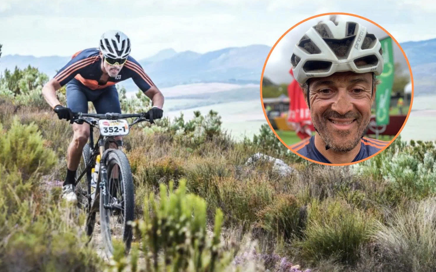 Mô tô bảo vệ gây tai nạn cho các tay đua xe đạp tại Venezuela - Ảnh 1.