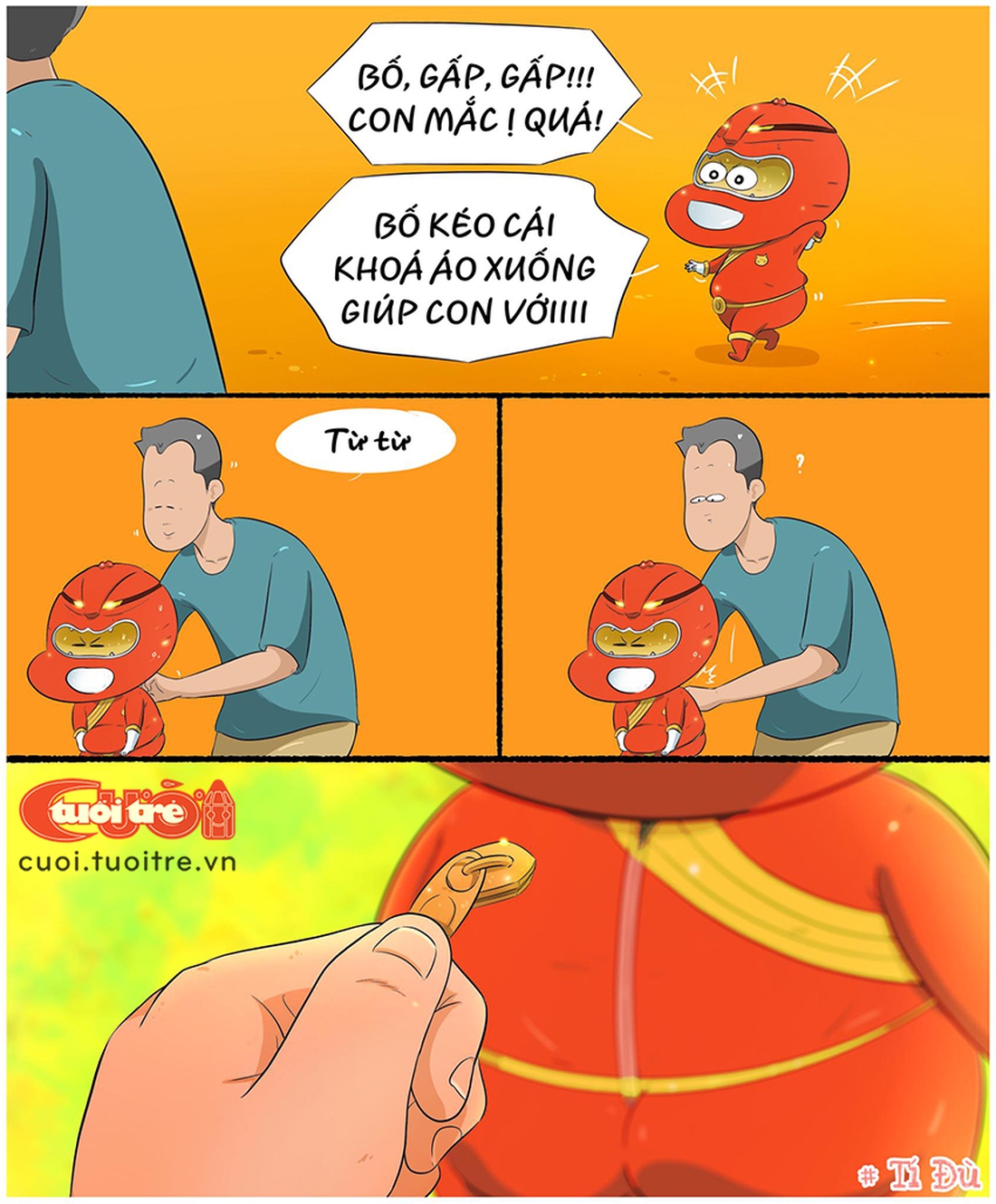 Siêu nhân Tí: Muốn nhanh thì phải từ từ - Ảnh 1.