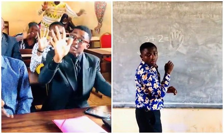 Chàng trai "IQ vô cực" giải phép toán "3+2= bàn tay"