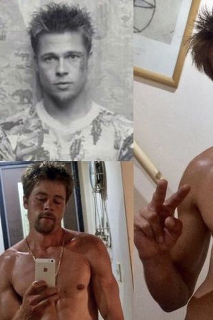 Ông bố đơn thân kiếm bộn tiền nhờ có ngoại hình giống Brad Pitt