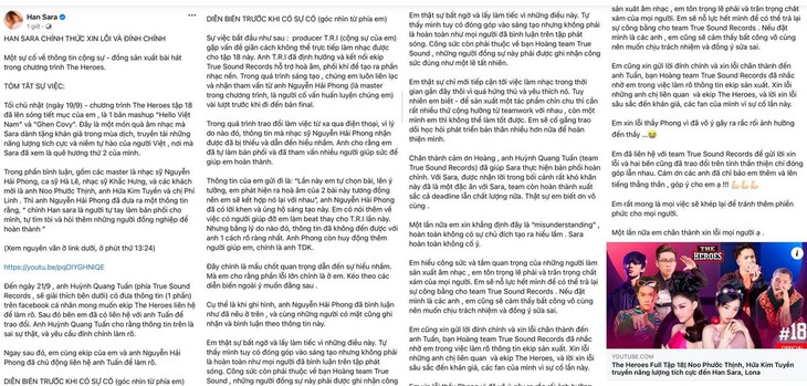 Nhận 'lửa' từ Em xinh say hi, Han Sara 'bùng cháy' sau chuỗi ngày 'đóng băng' - Ảnh 4.