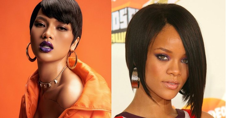 Tân binh Vpop là bản sao của Rihanna, 