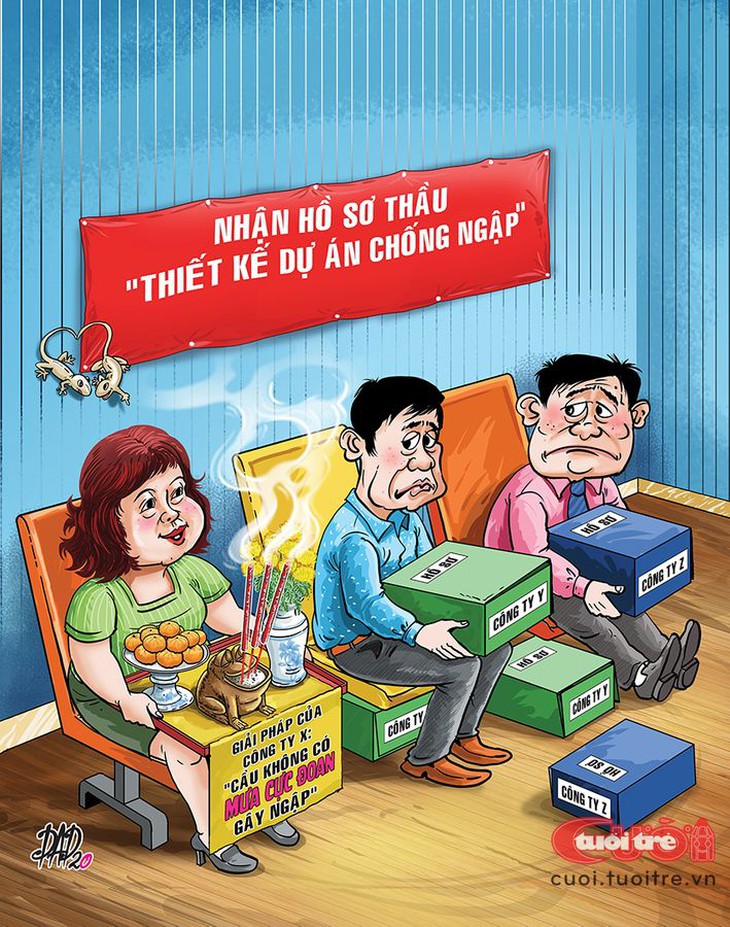 Phương pháp chống ngập bất chấp mọi thời tiết