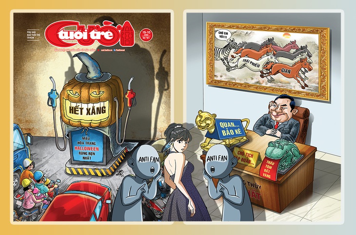 Tuổi Trẻ Cười số 15-10-2022: Mùa Halloween và những con ma lạ mà quen - Ảnh 2.