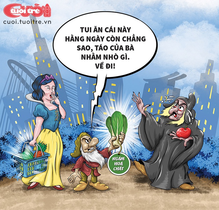 Bạch Tuyết không sợ táo độc - Ảnh 1.