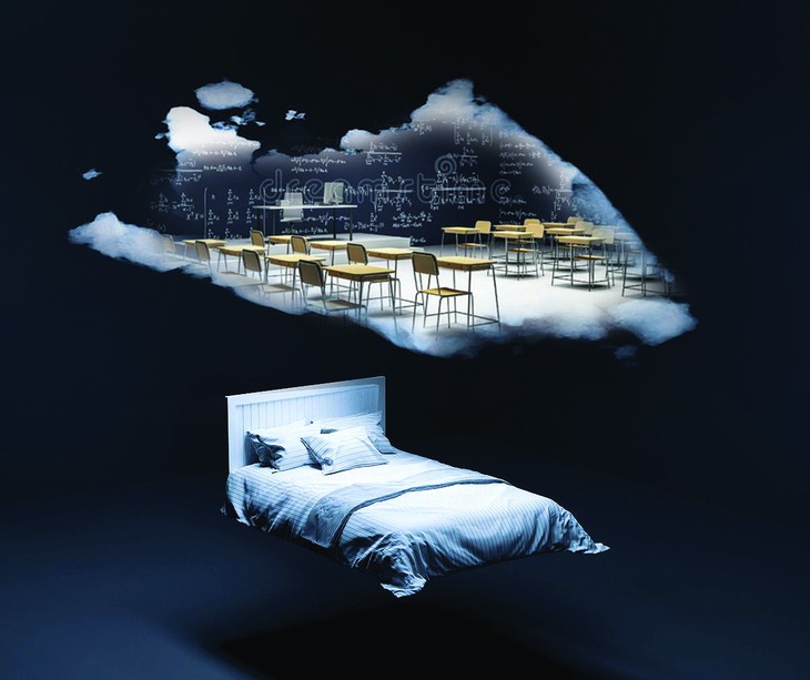 Xa trường xa lớp đã lâu, vì đâu nằm mộng đi thi suốt ngày? - Ảnh 1.