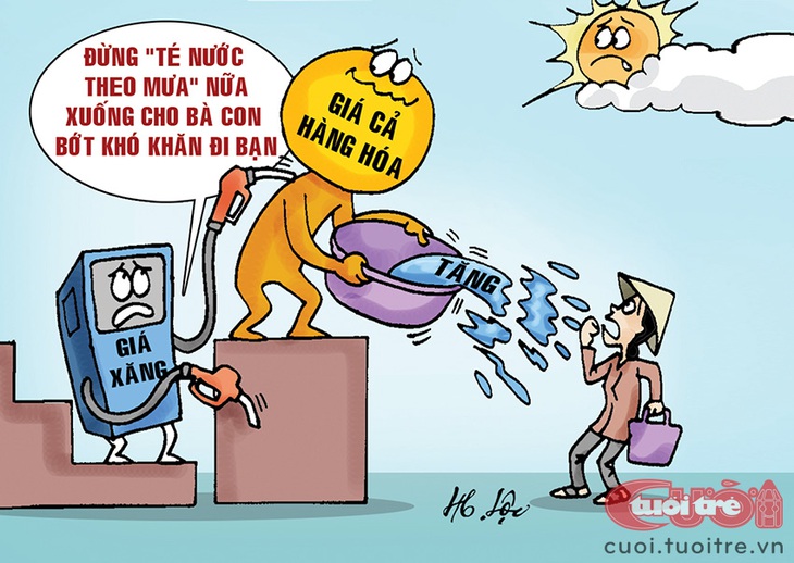 Giá cả cứ mãi té nước theo mưa - Ảnh 1.