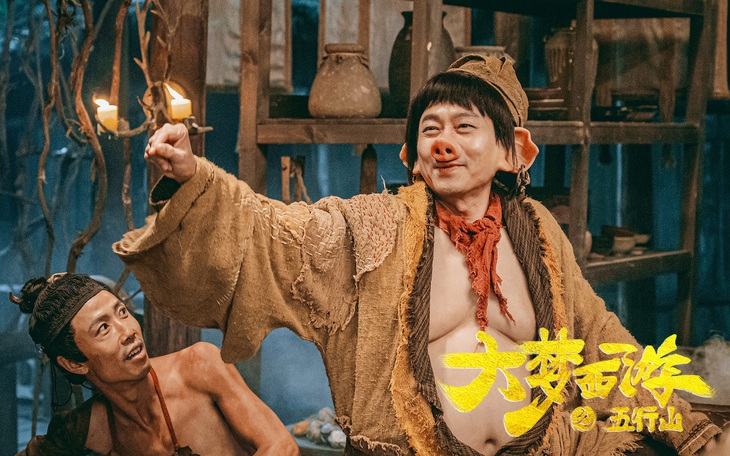 Hé lộ cảnh hóa trang Trư Bát Giới của Lê Diệu Tường