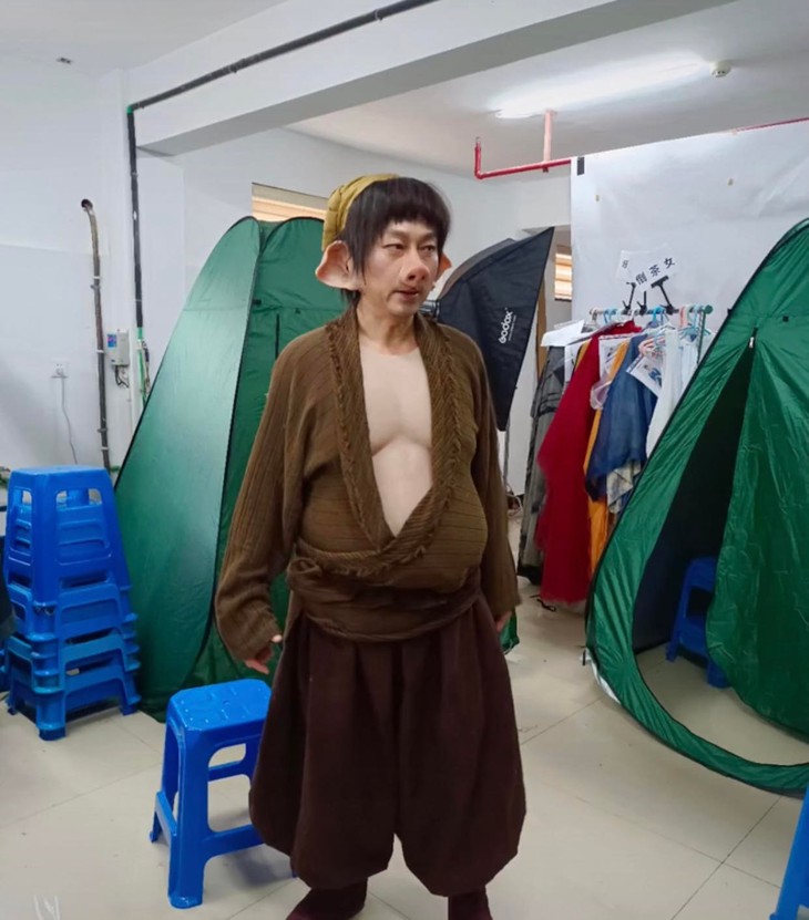 Hé lộ cảnh hóa trang Trư Bát Giới của Lê Diệu Tường - Ảnh 3.