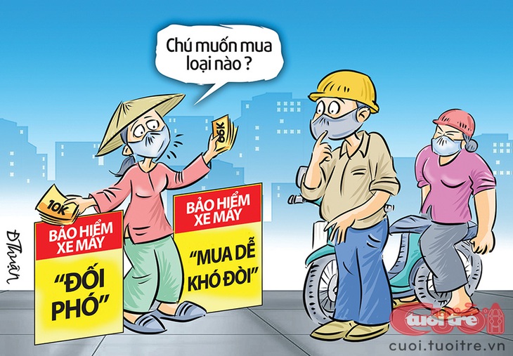 Bảo hiểm xe máy: Mua đối phó, khó bồi thường - Ảnh 2.