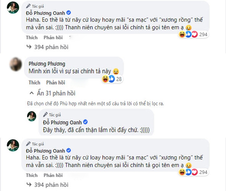 Phương Oanh sửa đi sửa lại lỗi chính tả cơ bản khi nói đạo lý - Ảnh 2.