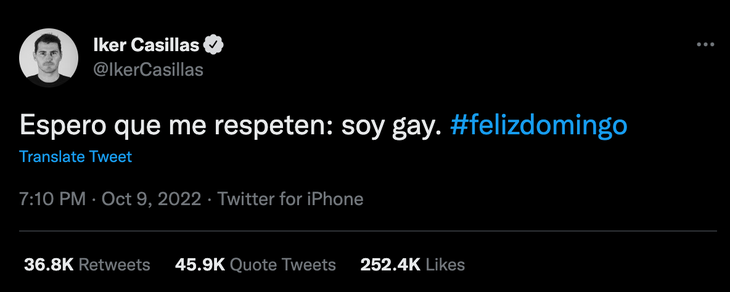 Thủ môn Casillas tự nhận mình là gay - Ảnh 1.