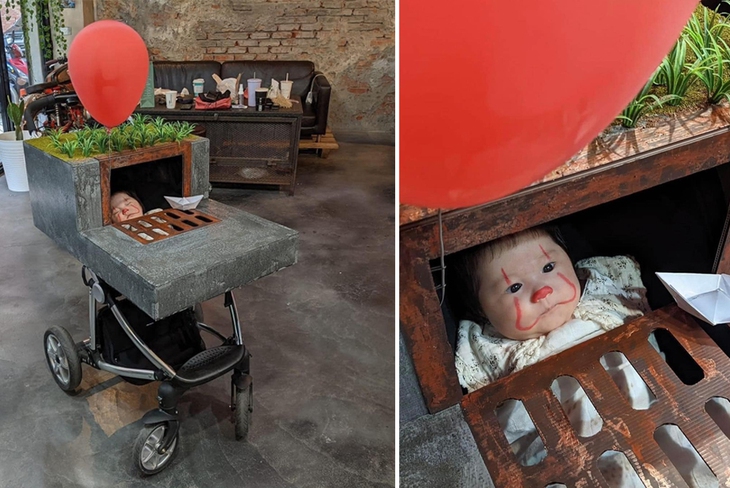 Ảnh vui 1-11: Ông bố chơi Halloween tới bến với con gái - Ảnh 1.