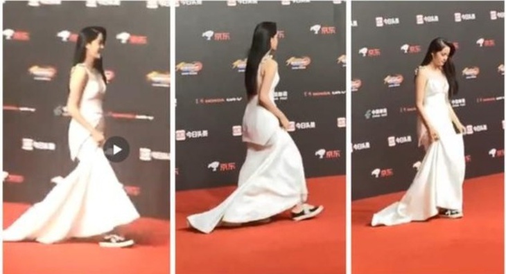 Hoa hậu Hoàn vũ Harnaaz Sandhu và loạt mỹ nhân đi sneaker lên thảm đỏ, có sao không? - Ảnh 9.