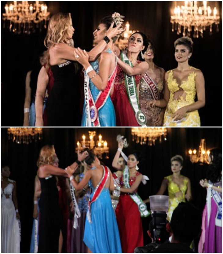 Những khoảnh khắc ‘khó đỡ’ từ các cuộc thi sắc đẹp thế giới - Ảnh 3.