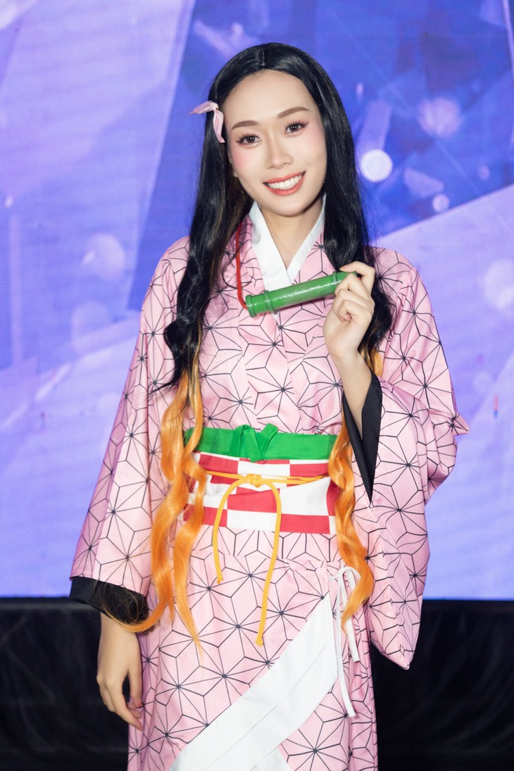 Hoa hậu Ban Mai cosplay thành nhân vật hoạt hình đáng yêu - Ảnh 5.