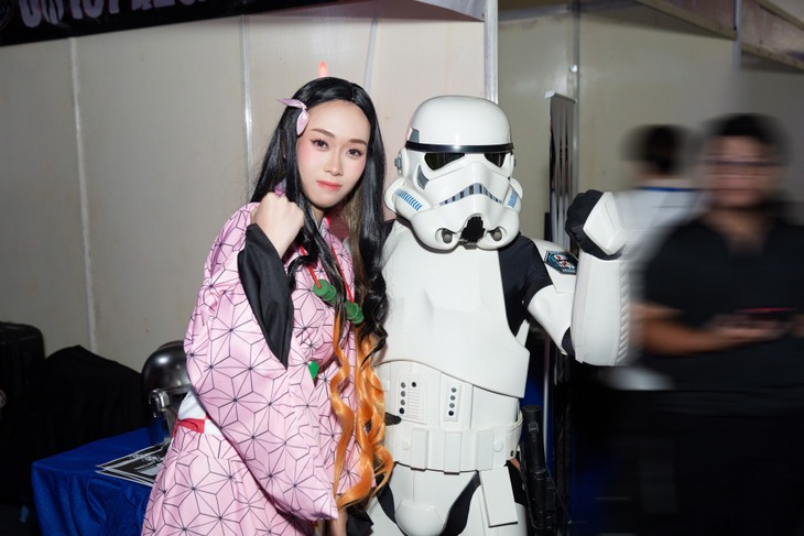 Hoa hậu Ban Mai cosplay thành nhân vật hoạt hình đáng yêu - Ảnh 8.