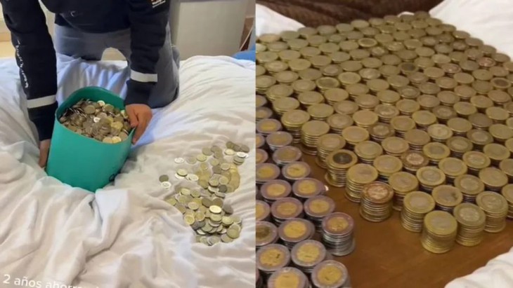 Thầy giáo trẻ tích cóp núi tiền xu để đến Qatar xem World Cup 2022 - Ảnh 2.