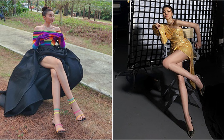 Bí kíp tạo dáng chụp ảnh khoe chân ‘búp bê’ của siêu mẫu Thanh Hằng
