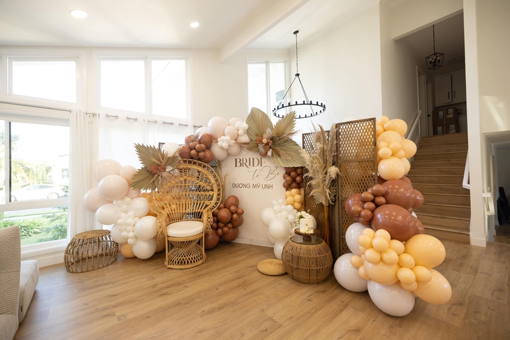 Hoa hậu Dương Mỹ Linh tổ chức tiệc đặc biệt trước ngày cưới, Trương Minh Cường giả làm chú rể - Ảnh 1.