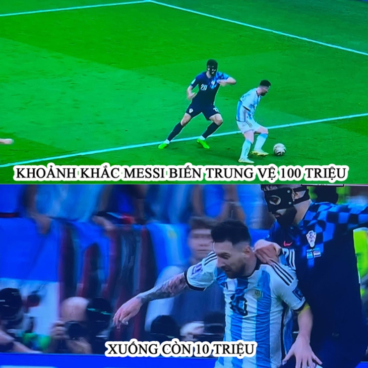 Ảnh chế: Messi biến trung vệ Gvardiol về giá trị thực - Ảnh 3.