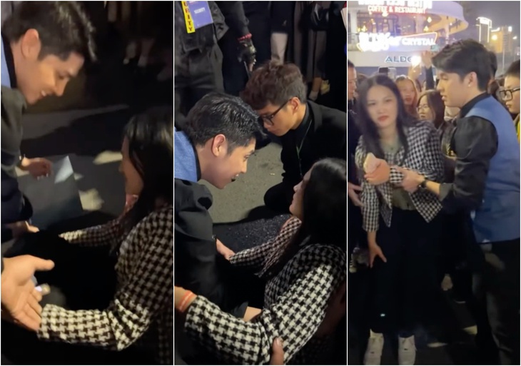 Fan chặn đường chúc sinh nhật rồi bị ngã, Noo Phước Thịnh có pha xử lý cực tinh tế - Ảnh 2.