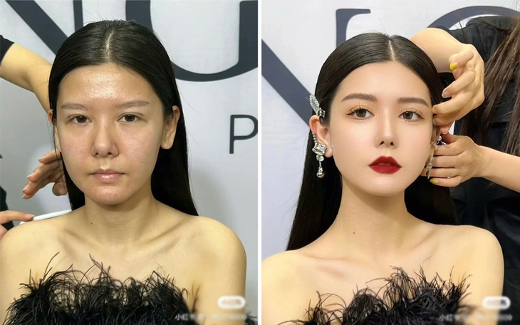 Ảnh vui 20-12: Sức mạnh của make up!