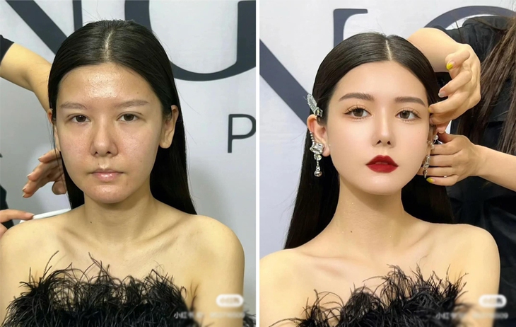 Ảnh vui 20-12: Sức mạnh của make up! - Ảnh 1.