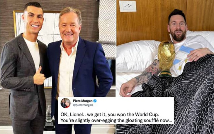 Nam MC thân với Ronaldo 