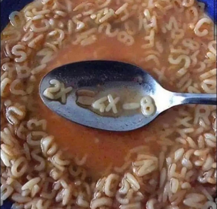 Ảnh vui 24-12: Tìm X, biết 2X = 4X - 8 - Ảnh 1.