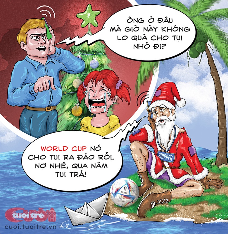 Ông già Noel mất tích - Ảnh 1.