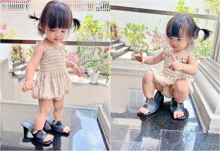 Ảnh vui sao Việt 19/7: Con gái Đông Nhi tập catwalk - Ảnh 1.