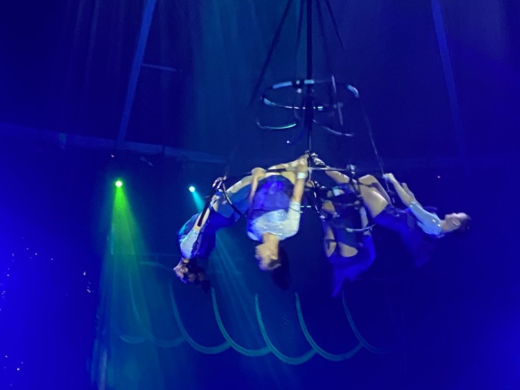 Được khán giả mê tít, xiếc trên mặt nước Bí ẩn nơi đảo hoang nối dài xuất diễn - Ảnh 9.