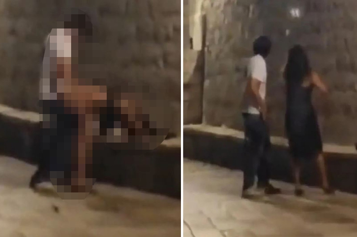 Cặp đôi mây mưa tại bối cảnh quay phim Trò chơi vương quyền - Ảnh 1.