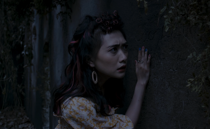 Tiểu Vy, Sam có phải mỹ nhân kinh dị trong Đảo độc đắc không mà tạo hình bí ẩn thế này! - Ảnh 5.