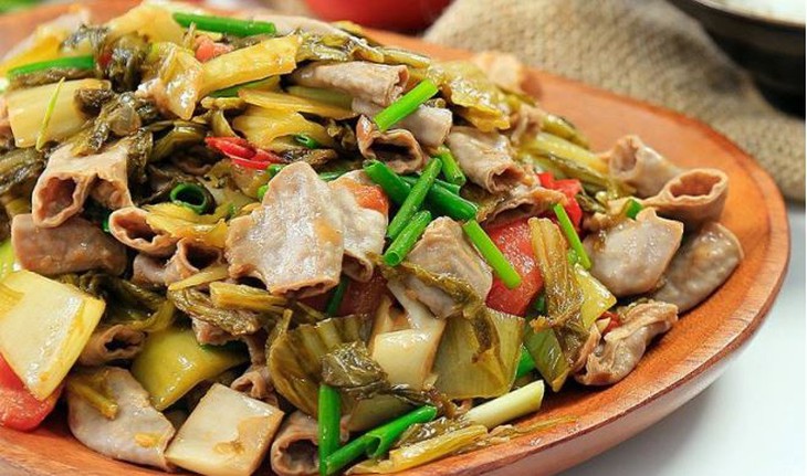 Lòng xào dưa trở thành món ăn được dân mạng đua nhau tìm kiếm - Ảnh 2.