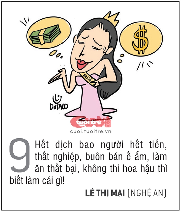 10 giải thích vui cho việc bội thực thi hoa hậu - Ảnh 9.