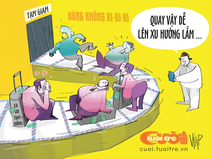 Xu hướng ngồi băng chuyền hãng hàng không Xi-Đi-Xi - Ảnh 1.