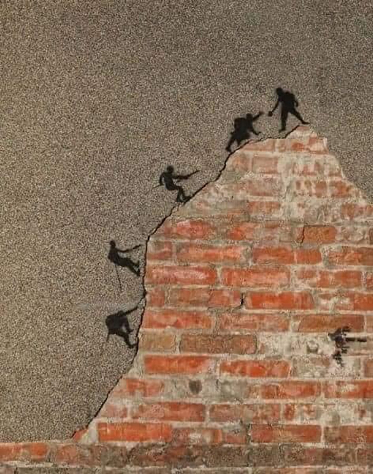 Những bức bích họa sáng tạo đến mức thú vị khó ngờ - Ảnh 8.