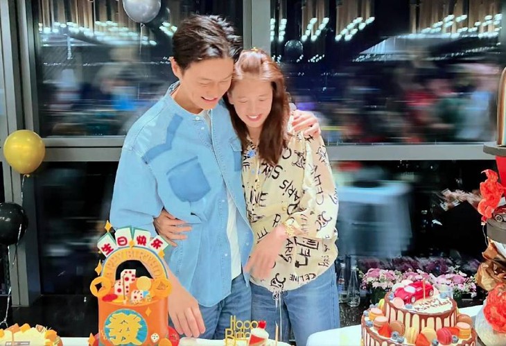 ‘Cậu mợ Trương Trí Lâm - Viên Vịnh Nghi phát ‘cẩu lương khiến dân tình điêu đứng - Ảnh 2.