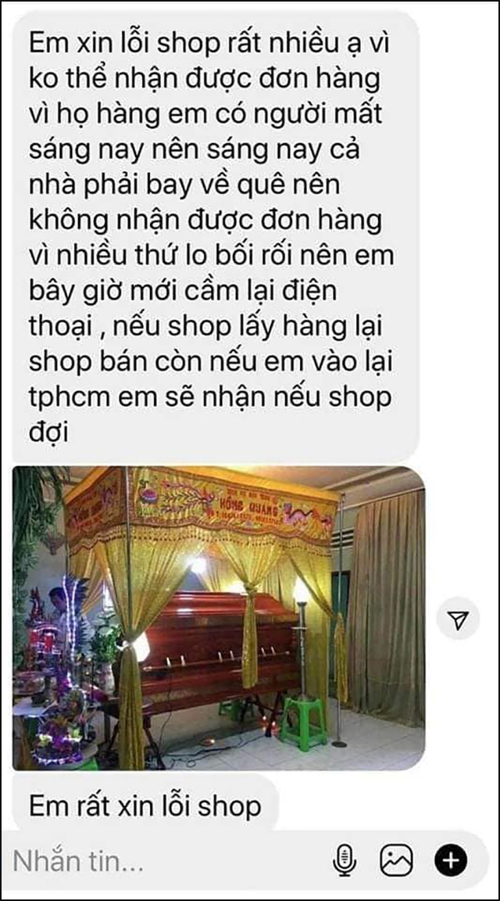Dựng kịch bản bom hàng, cô gái bị chủ shop bóc trần sự gian dối - Ảnh 1.