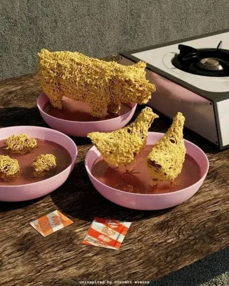 Tém tém miệng cười trước bữa ăn của hội sinh viên tương lai - Ảnh 4.