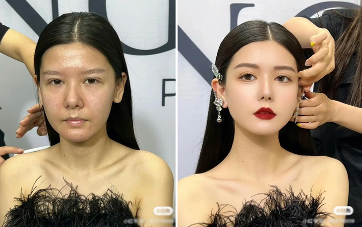 Ảnh vui 10-9: Phép thuật make-up, hô biến! - Ảnh 1.