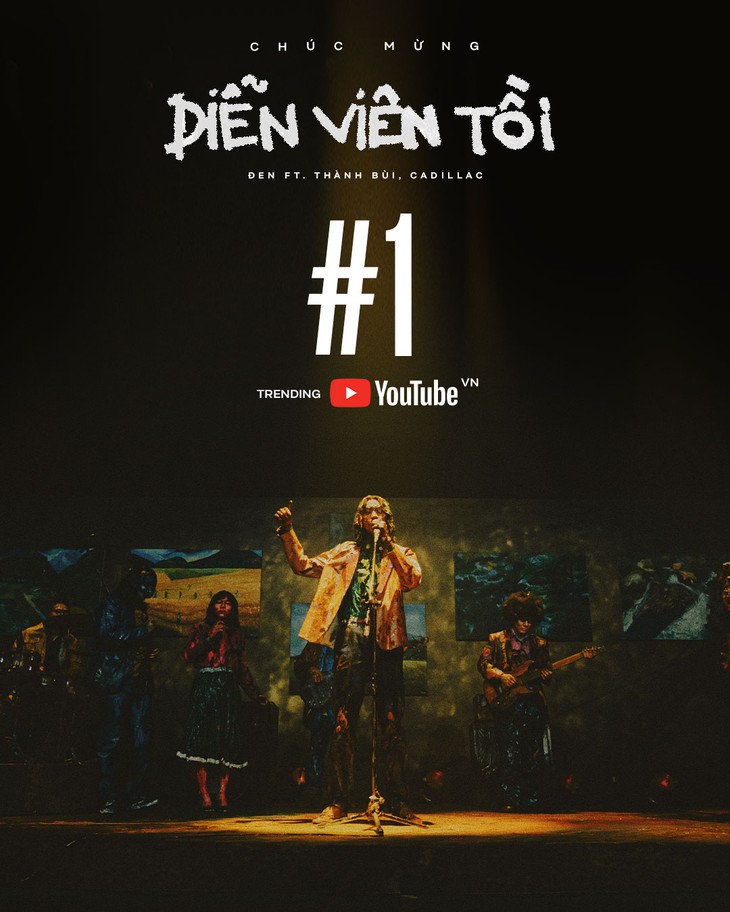 Với Diễn viên tồi, Đen bỏ túi thêm MV #1 Trending thứ 15 - Ảnh 2.