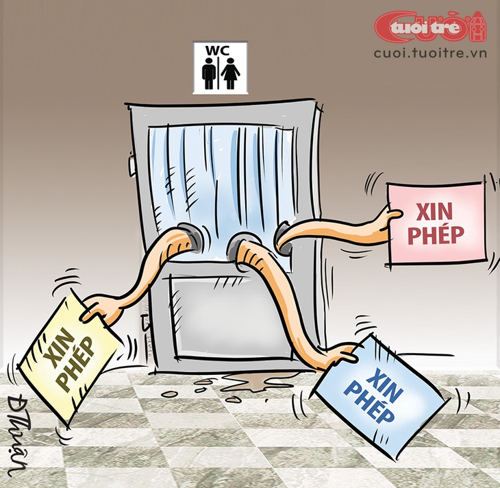 Xin phép tới 3 cơ quan mới được xây nhà vệ sinh cho công nhân - Ảnh 1.