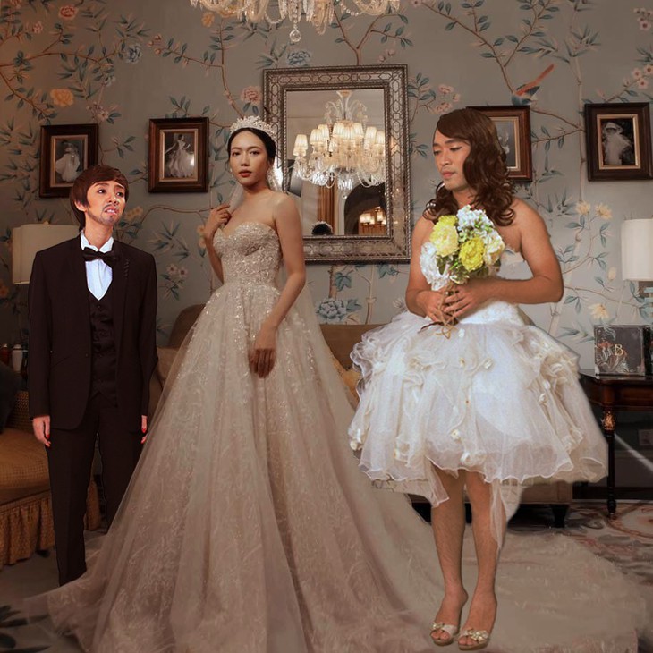 Tiến Luật lầy lội chế ảnh cưới của Diệu Nhi, cà khịa luôn Thu Trang - Ảnh 4.